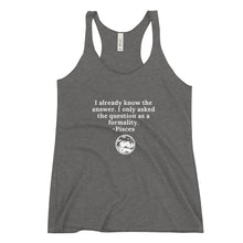 Load image into Gallery viewer, Pisces Women's Racerback Tank
